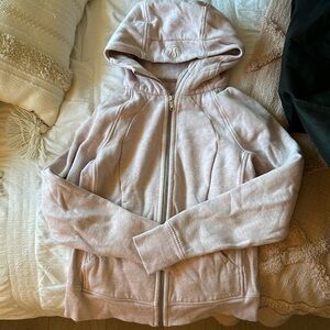 Lululemon Pink Scuba Zip-up Hoodie